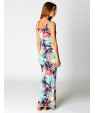 Women's Sexy/Bodycon/Beach/Casual/Print Sleeveless Maxi Dress