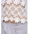 Women's Sexy/Bodycon/Beach/Casual/Lace/Party Micro-elastic Sleeveless A Set (Lace/Cotton)